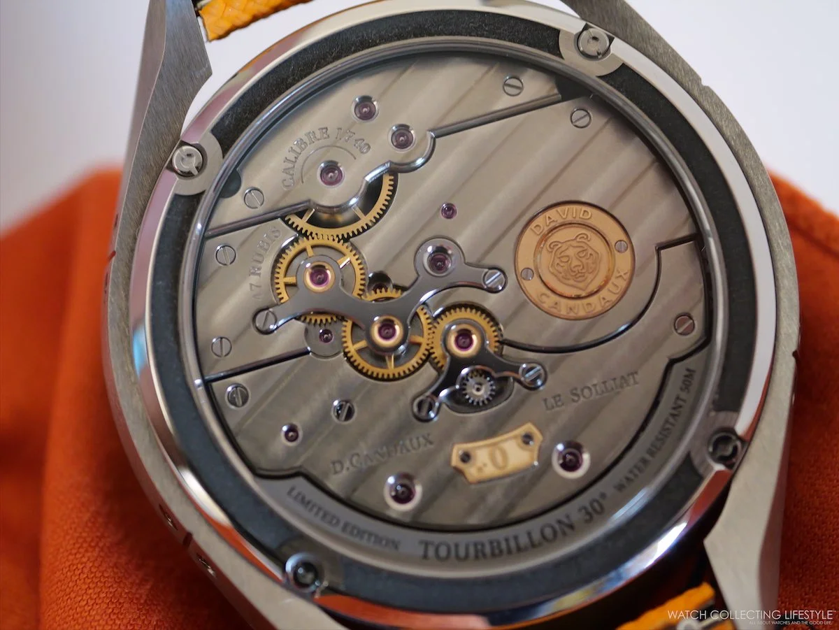 Insider: David Candaux DC6 Wildfire—The Inclined Tourbillon and